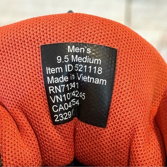 Men's Hiking L.L.Bean Access Hiking Boots Mid Waterproof Size 9.5 Green TEK 2.5 - Picture 11 of 11